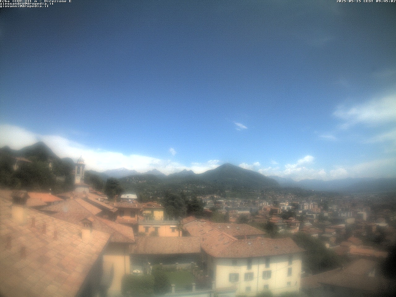 immagine della webcam nei dintorni di Albavilla: webcam Erba